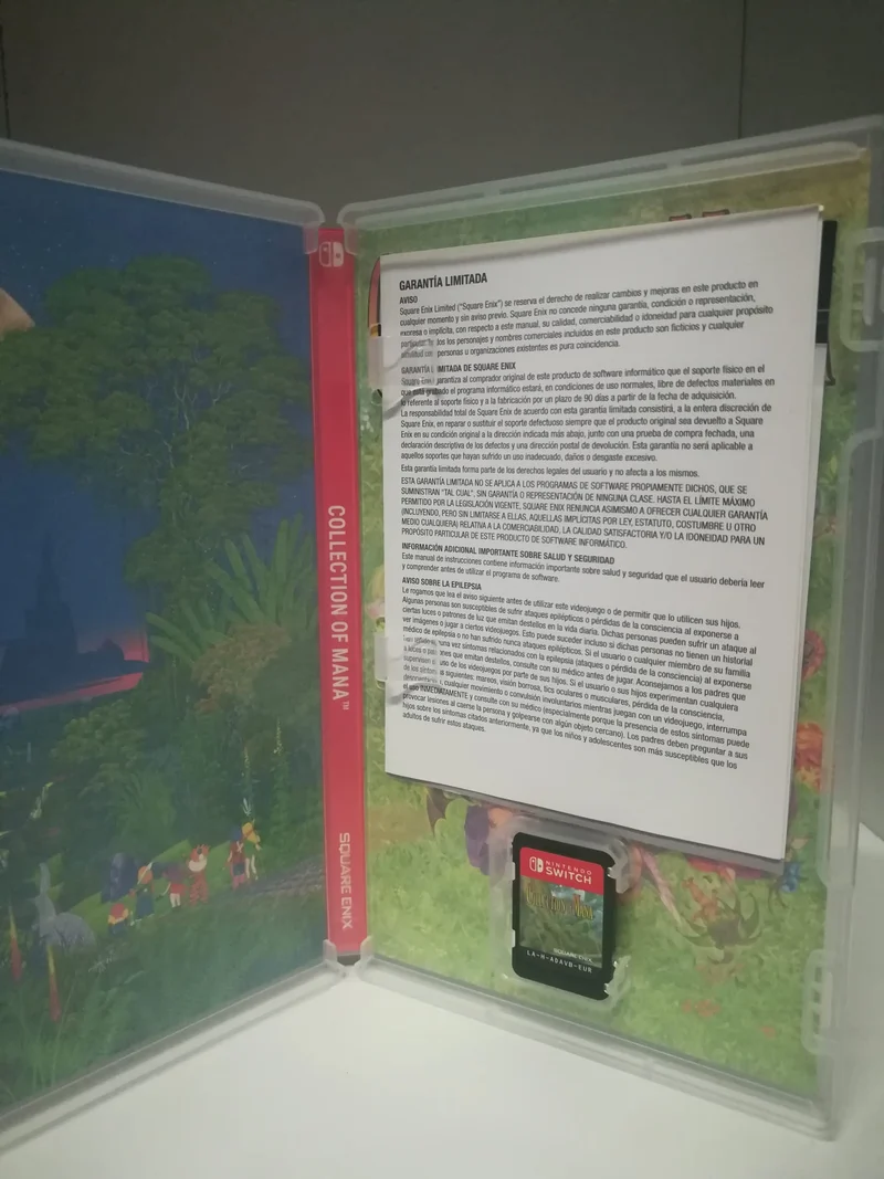 COLLECTION OF MANA NINTENDO SWITH (versione italiana)(usato garantito)