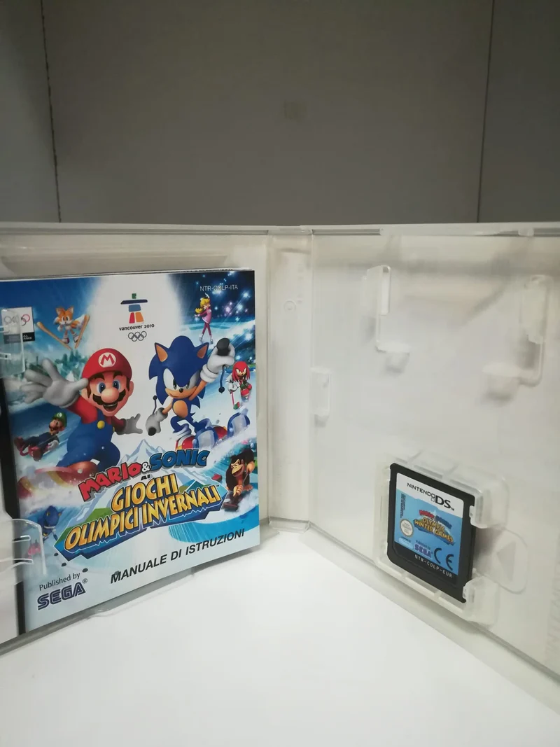 MARIO E SONIC AI GIOCHI OLIMPICI INVERNALI NINTENDO DS (usato garantito)