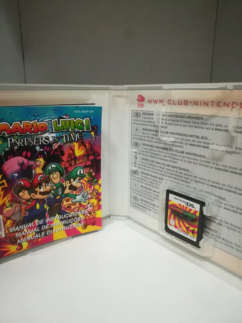 MARIO E LUIGI PARTNERS IN TIME NINTENDO DS (usato garantito)