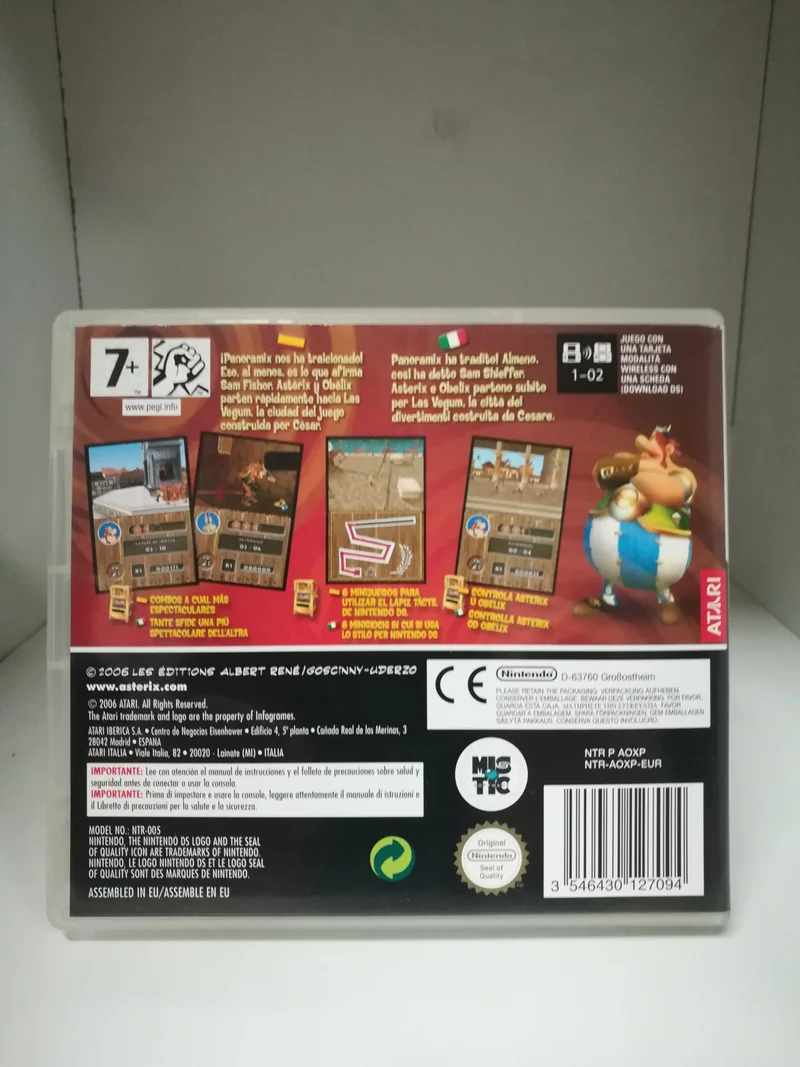 ASTERIX E OBELIX XXL 2 MISSION: WIFIX NINTENDO DS (usato garantito)