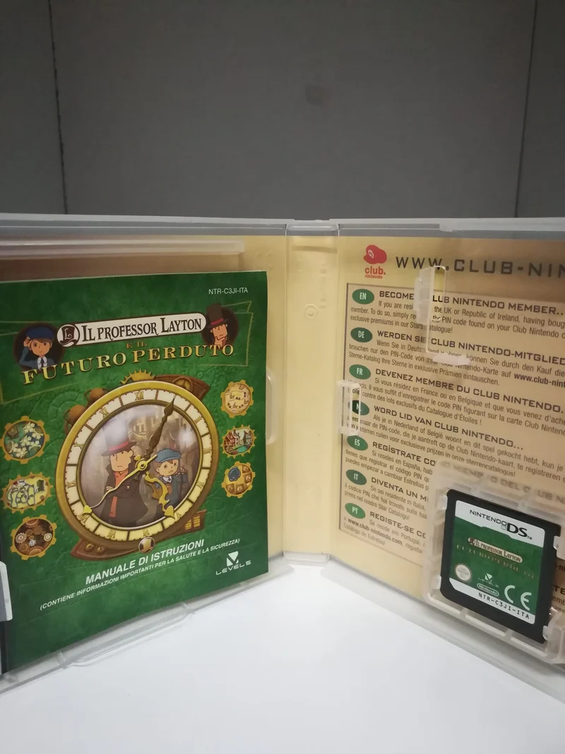 IL PROFESSOR LAYTON E IL FUTURO PERDUTO NINTENDO DS (usato garantito)