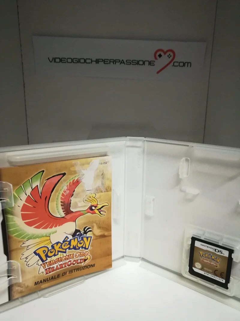 POKEMON VERSIONE ORO HEARTGOLD NINTENDO DS (usato garantito)