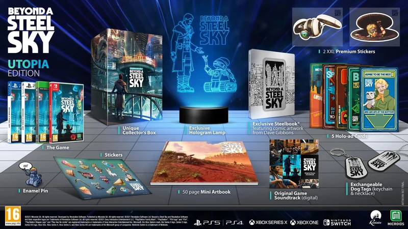 BEYOND A STEEL SKY - Utopia Edition - Playstation 4 Edizione Europea