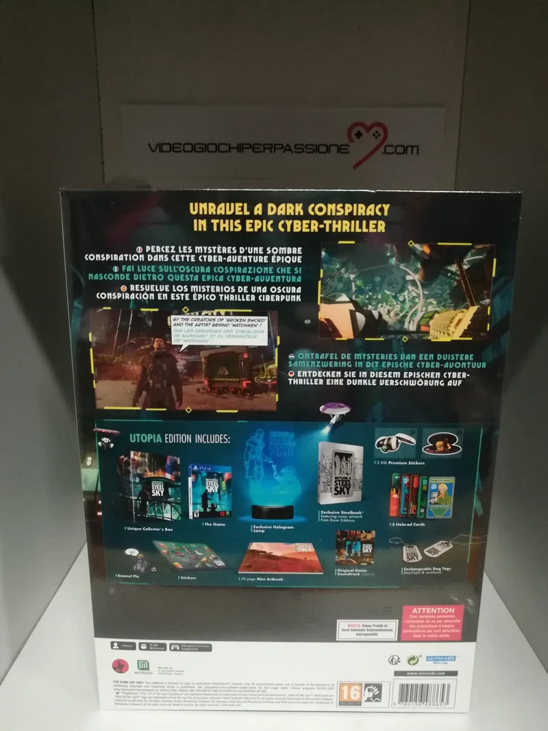 BEYOND A STEEL SKY - Utopia Edition - Playstation 5 Edizione Europea