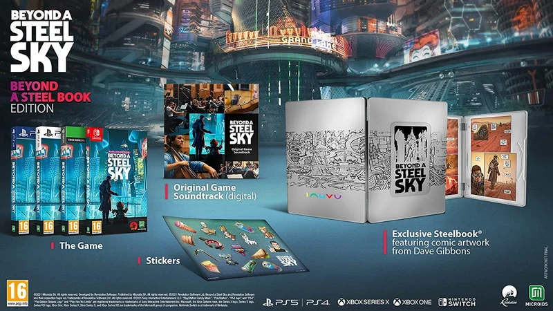 BEYOND A STEEL SKY - Limited - PlayStation 4 EDIZIONE EUROPEA