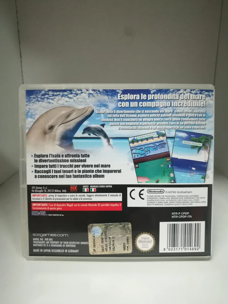 IL MIO CUCCIOLO ALLEGRI DELFINI NINTENDO DS (versione italiana usato garantito)