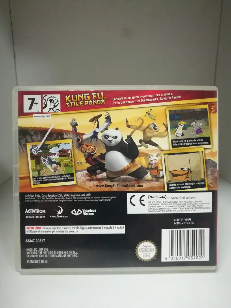 KUNG FU PANDA NINTENDO DS (versione italiana- usato garantito)