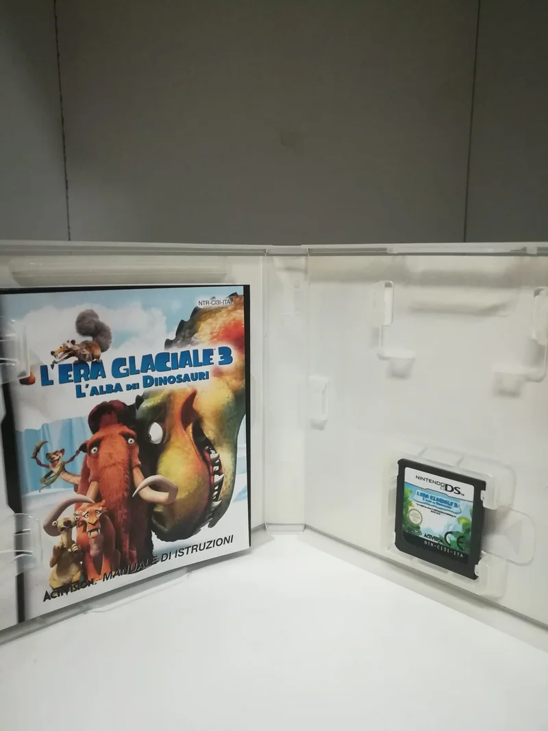 L'ERA GLACIALE 3 L'ALBA DEI DINOSAURI NINTENDO DS (versione italiana usato garantito)