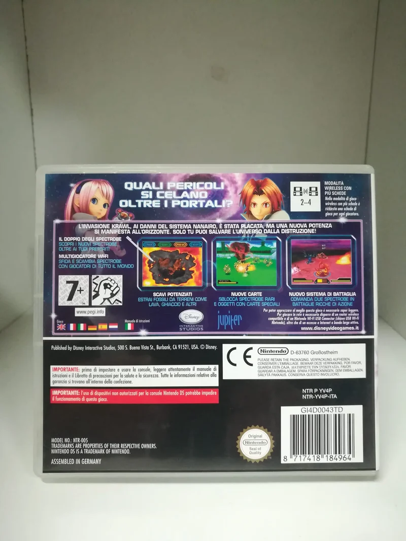 SPECTROBES OLTRE I PORTALI NINTENDO DS (versione italiana usato garantito)