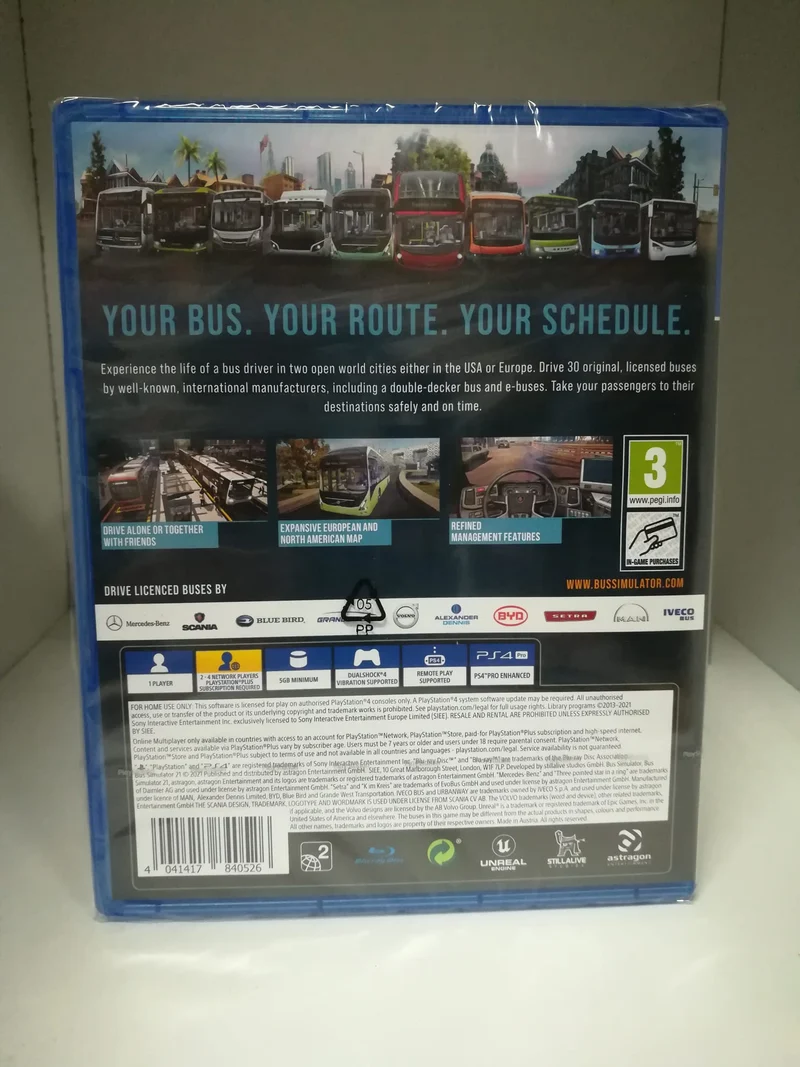 BUS SIMULATOR 21 DAY ONE EDITION PS4