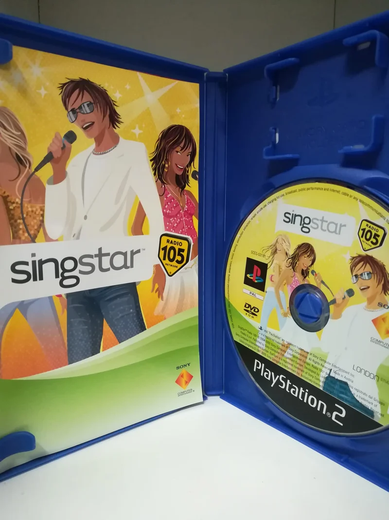 SING STAR RADIO 105 PS2 (usato garantito)