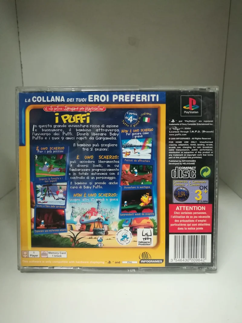 I PUFFI PLAYSTATION 1 (usato garantito)