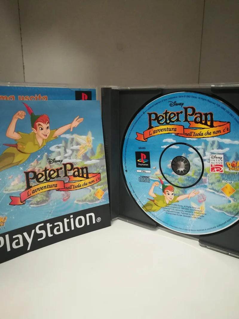DISNEY PETER PAN-L'AVVENTURA NELL'ISOLA CHE NON C'E PS1 (usato garantito)