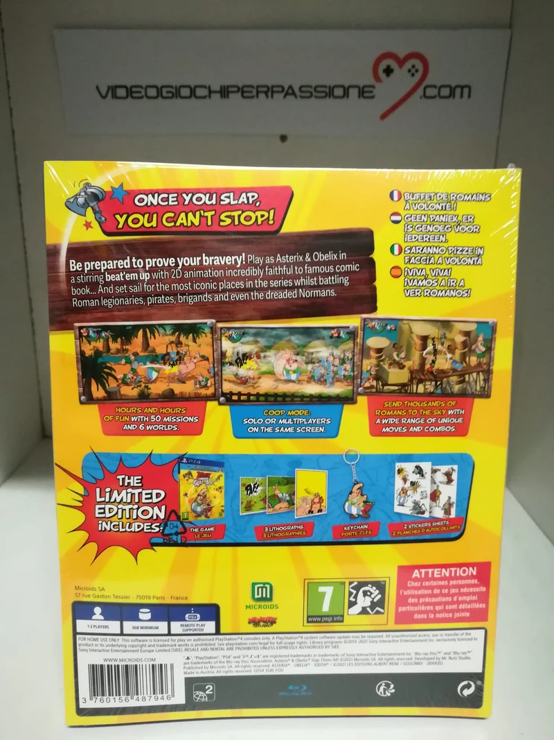 Asterix & Obelix Slap Them All - Limited Edition - Playstation 4