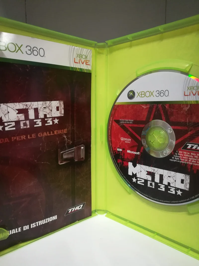 METRO 2033 XBOX 360 (usato garantito)