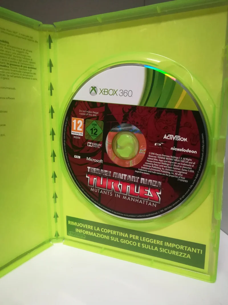 Teenage Mutant Ninja Turtles: Mutanti a Manhattan - Xbox 360 (usato garantito)