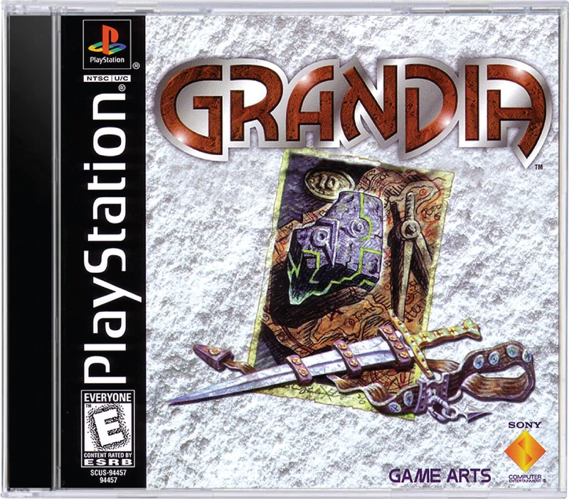Grandia - Sony PlayStation 1 (PS1)