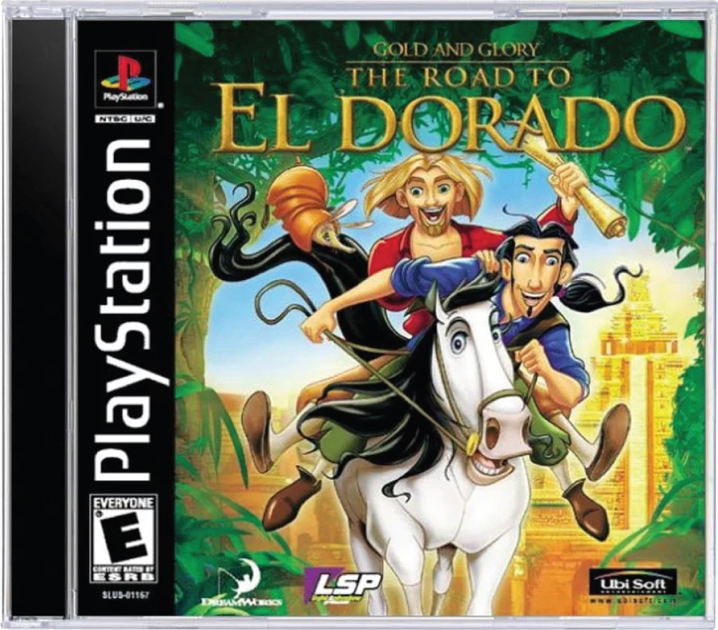 Gold and Glory The Road to El Dorado - Sony PlayStation 1 (PS1)