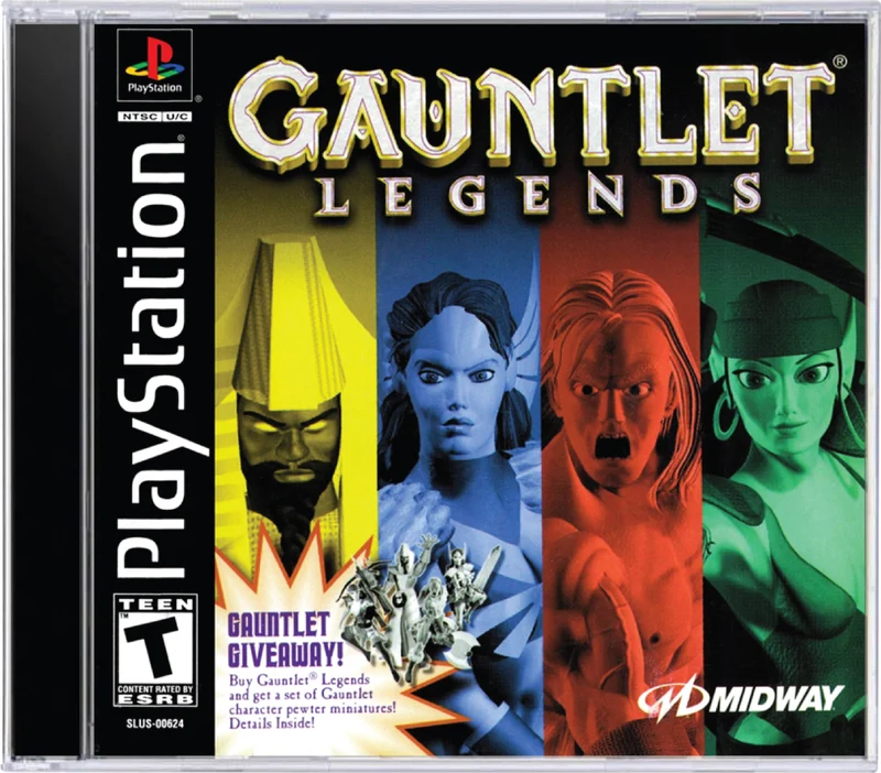 Gauntlet Legends - Sony PlayStation 1 (PS1)