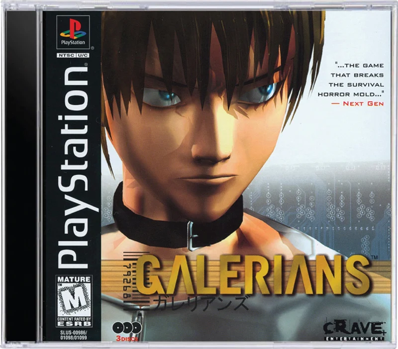 Galerians - Sony PlayStation 1 (PS1)