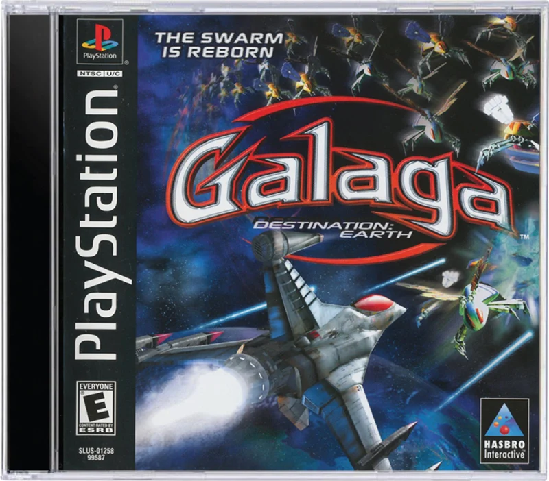 Galaga Destination Earth - Sony PlayStation 1 (PS1)
