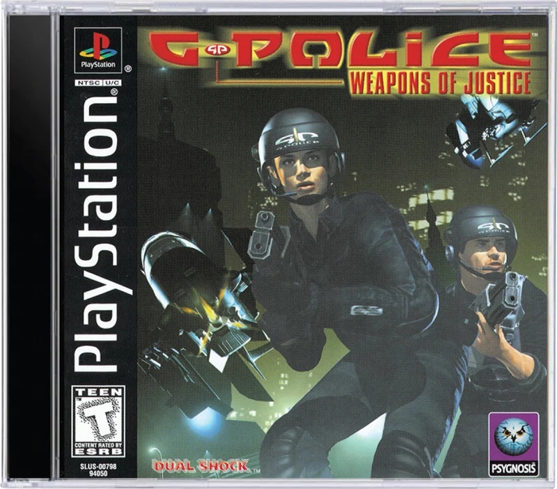 G-Police Weapons of Justice - Sony PlayStation 1 (PS1)