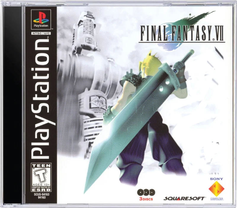 Final Fantasy 7 ( VII ): Misprint - Sony PlayStation 1 (PS1)