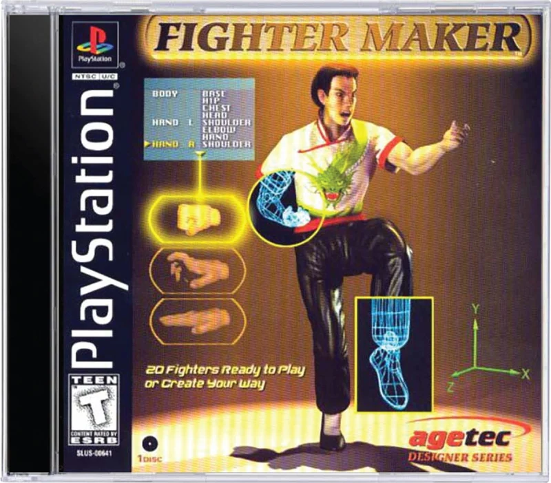 Fighter Maker - Sony PlayStation 1 (PS1)