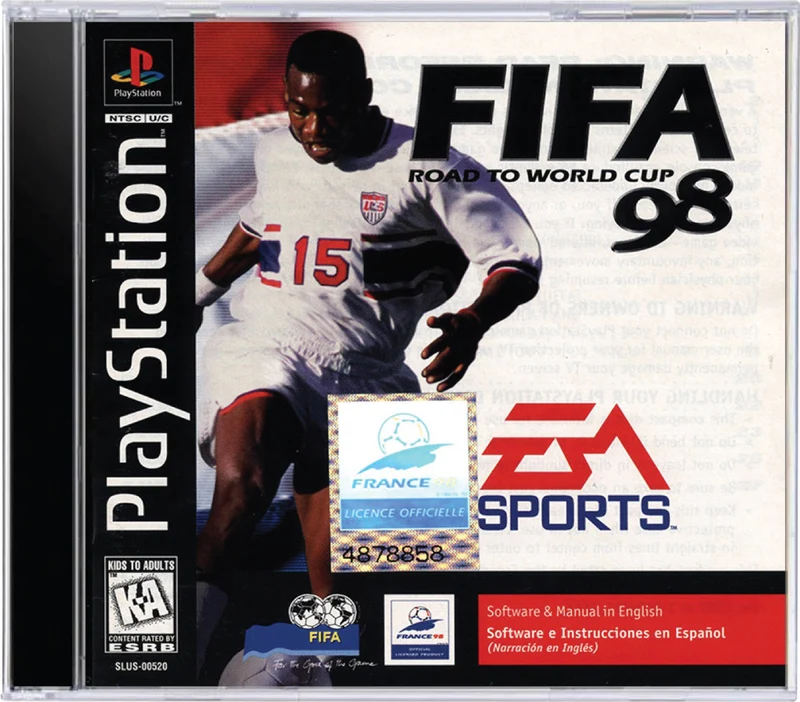 FIFA Road to World Cup 98 - Sony PlayStation 1 (PS1)