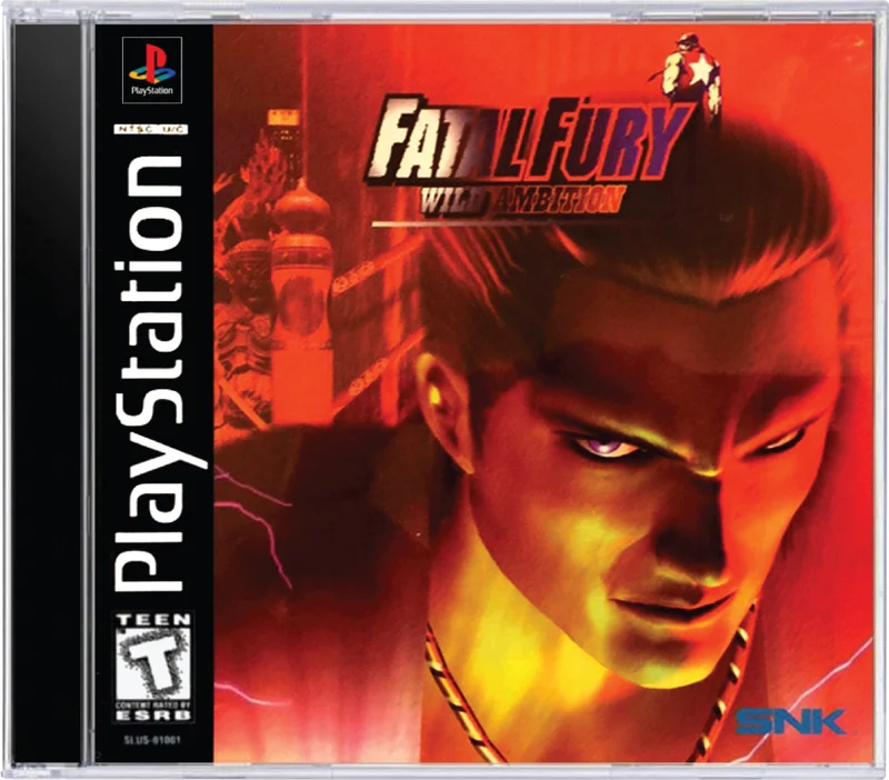 Fatal Fury Wild Ambition - Sony PlayStation 1 (PS1)