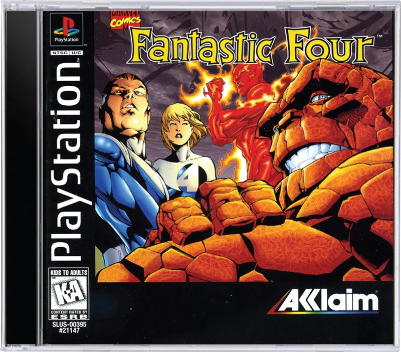 Fantastic 4 - Sony PlayStation 1 (PS1)