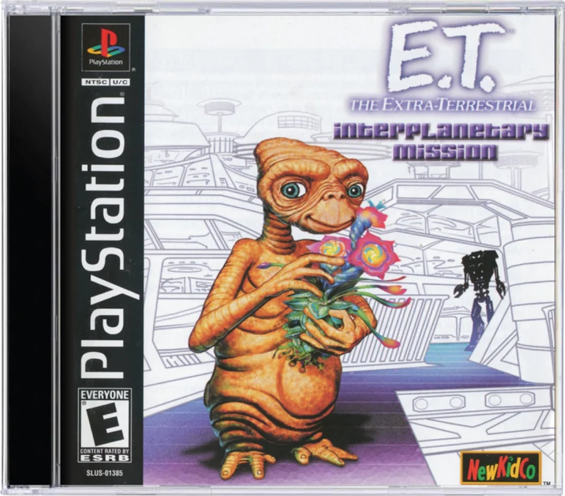 ET the Extra Terrestrial Interplanetary Mission - Sony PlayStation 1 (PS1)