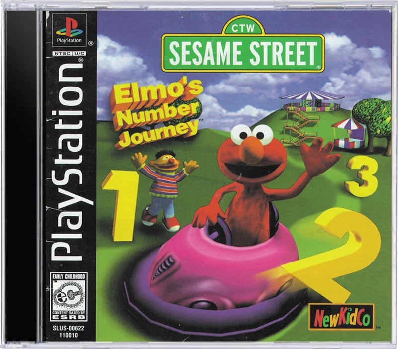 Elmo's Number Journey - Sony PlayStation 1 (PS1)