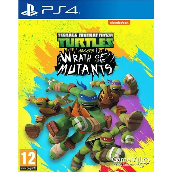 Teenage Mutant Ninja Turtles Wrath Of The Mutants PS4 - Usato