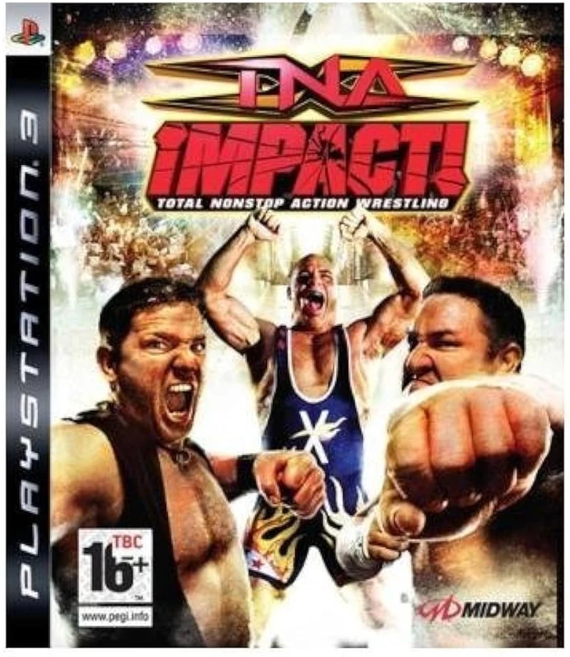 TNA Impact Total Nonstop Action Wrestling PS3 - Usato