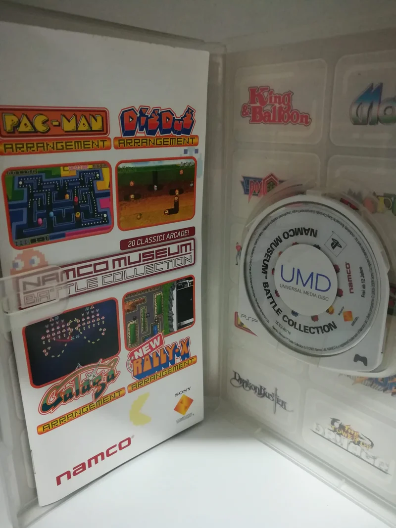 NAMCO MUSEUM BATTLE COLLECTION PSP (usato garantito)