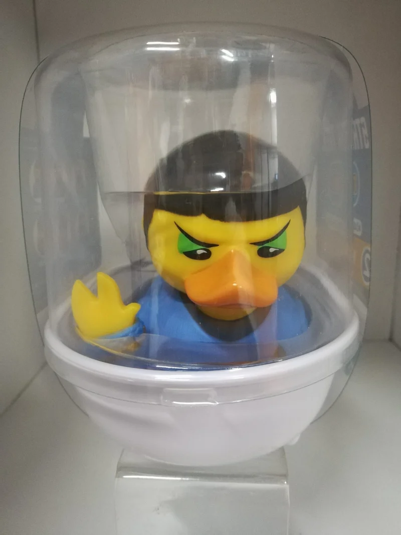 STAR TREK SPOCK TUBBZ COSPLAYING DUCK COLLECTIBLE