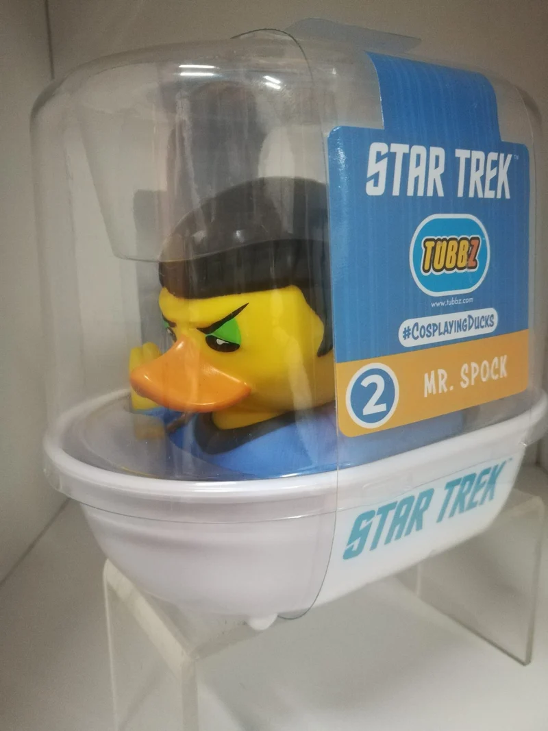 STAR TREK SPOCK TUBBZ COSPLAYING DUCK COLLECTIBLE