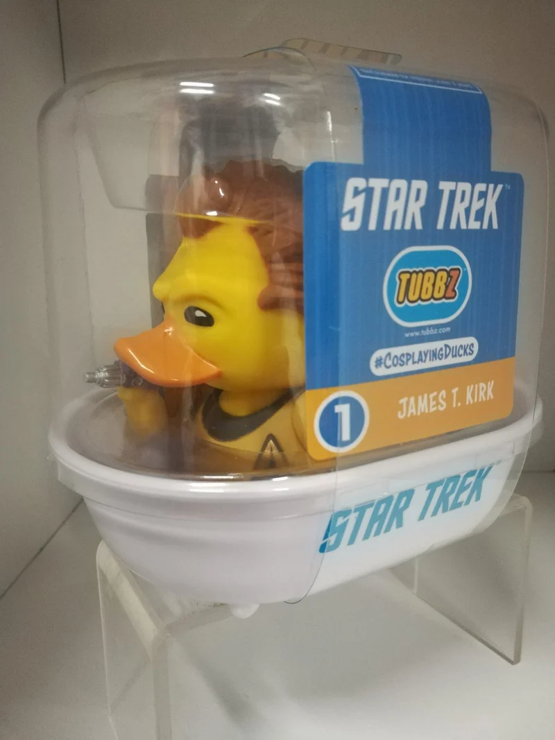 STAR TREK JAMES T. KIRK TUBBZ COSPLAYING DUCK COLLECTIBLE