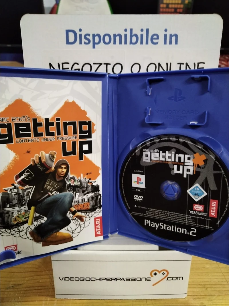 MARC ECKO'S GETTING UP PS2 (usato garantito)(versione italiana)