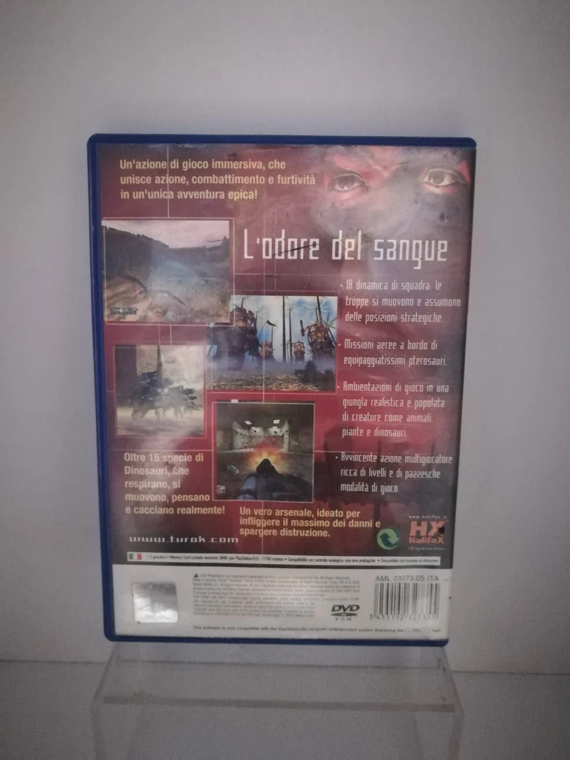 TUROK EVOLUTION PS2 (usato garantito)(manca il manuale)