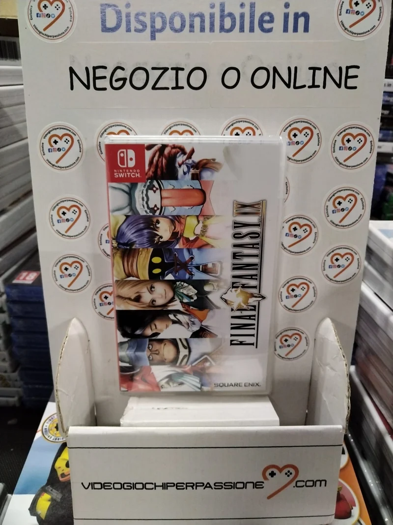 Final Fantasy IX Nintendo Switch Edizione Asiatica (I,F,G,S,E)