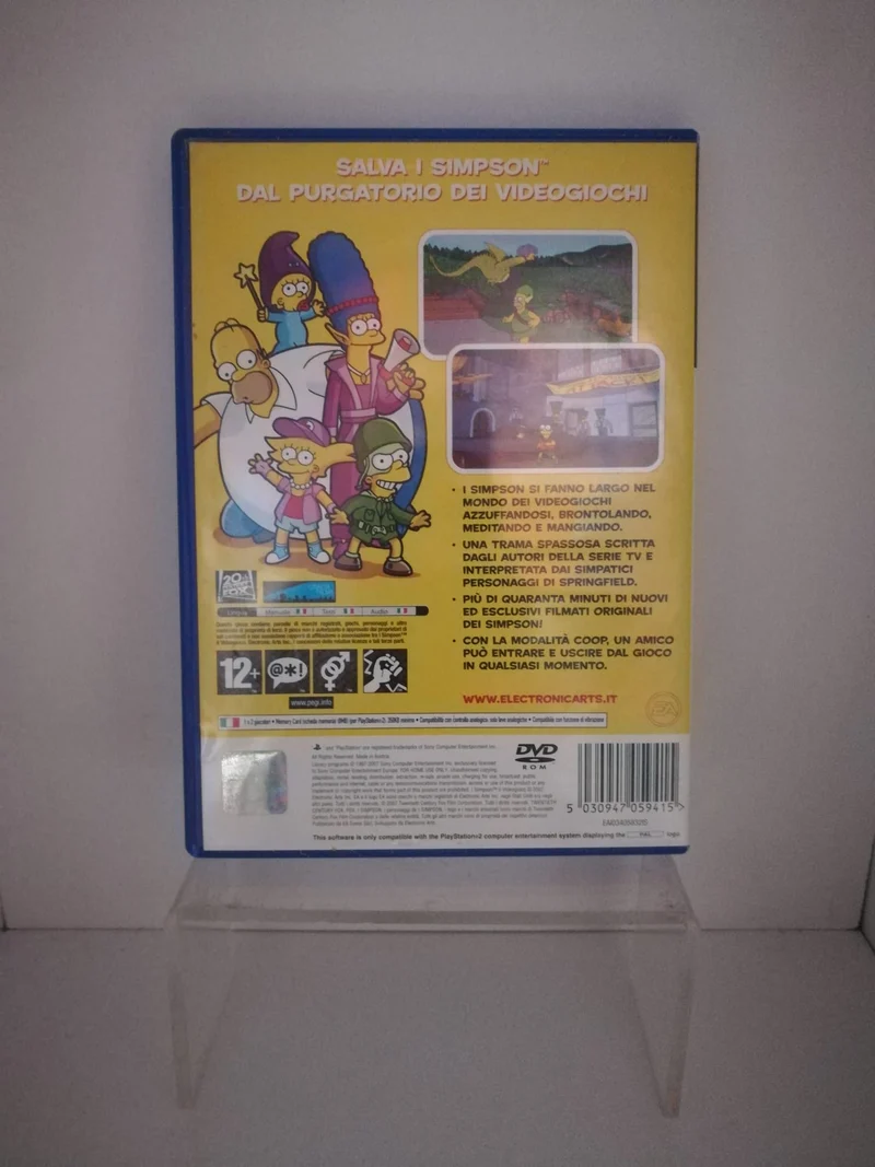 I SIMPSON IL VIDEOGIOCO PS2 (usato garantito)(in italiano)