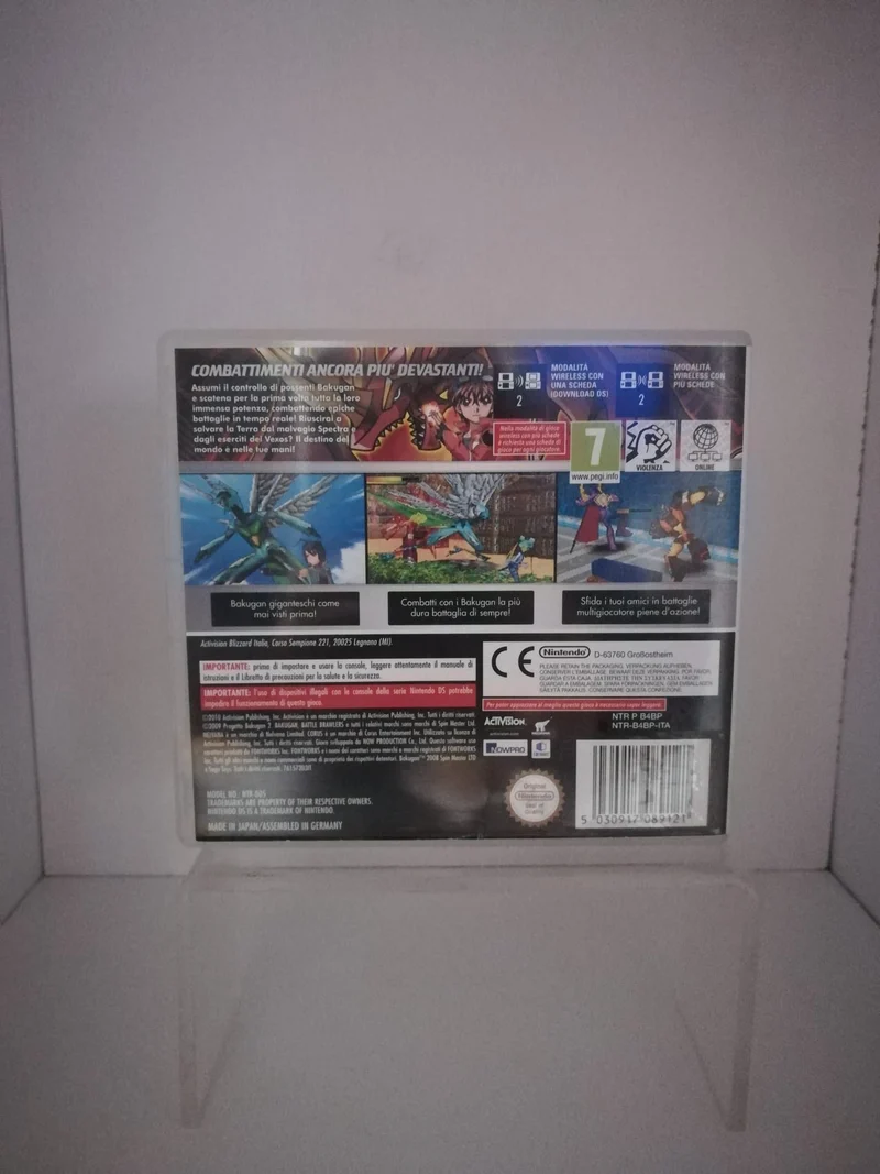 BAKUGAN I DIFENSORI DELLA TERRA NINTENDO DS (usato garantito)(in italiano)