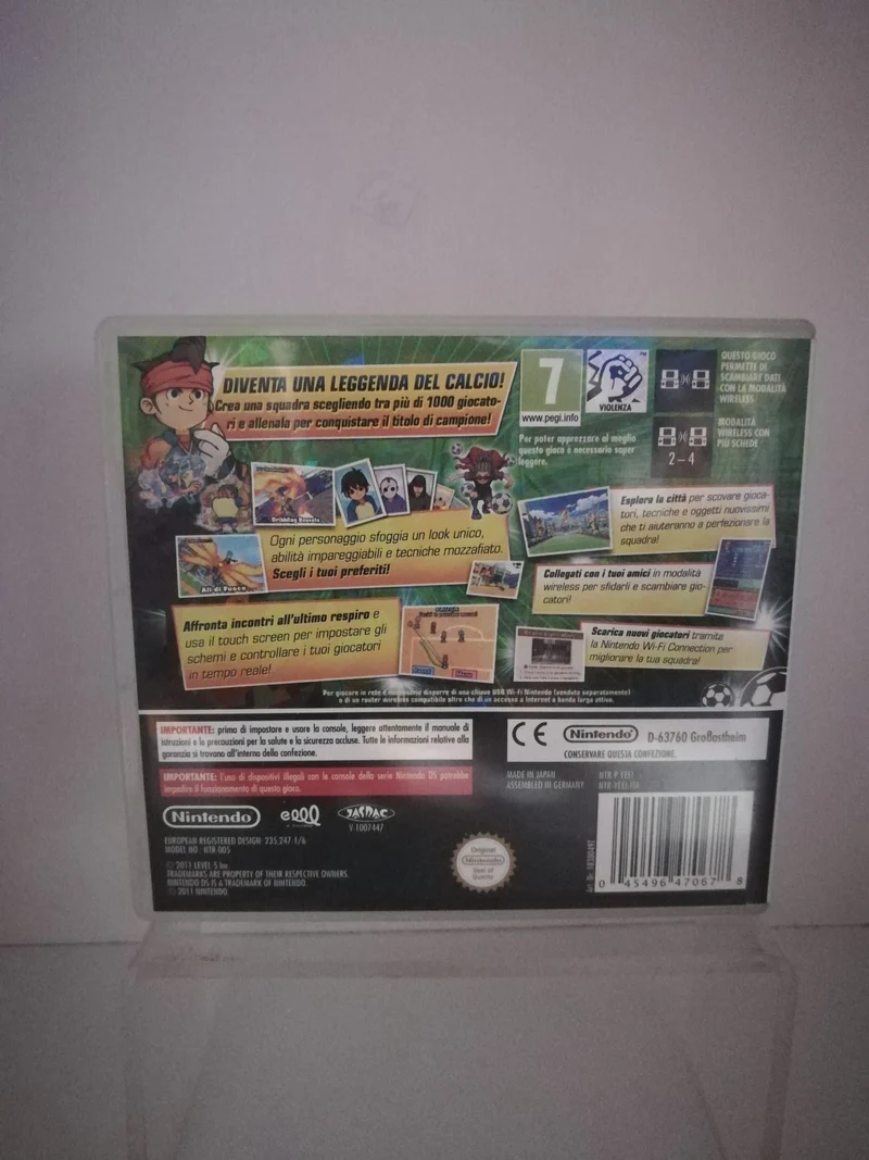 INAZUMA ELEVEN NINTENDO DS (usato garantito)