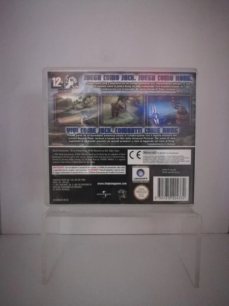 PETER JACKSON'S KING KONG NINTENDO DS (usato garantito)(manca il manuale)