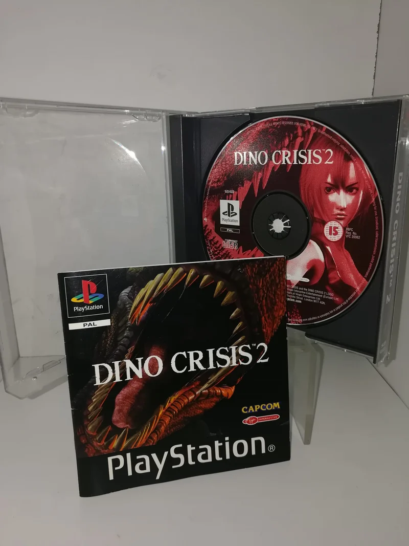 DINO CRISIS 2 PS1 (usato garantito)(manca la prima copertina)