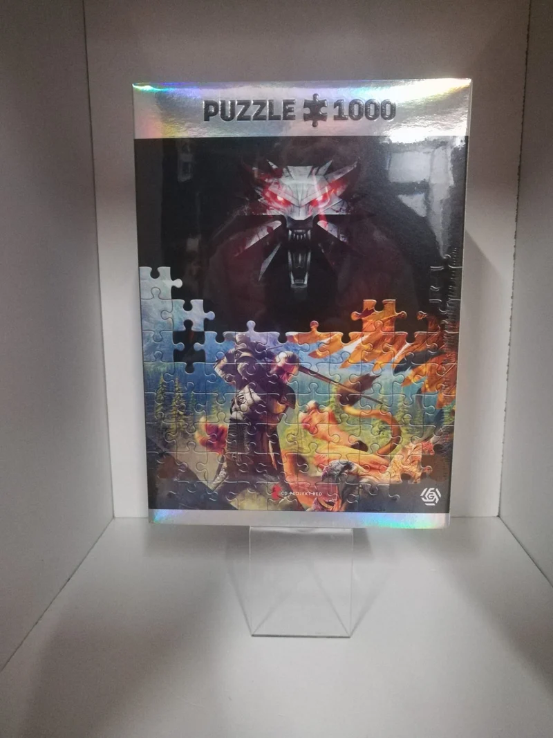 PUZZLE 1000 P. - THE WITCHER + POSTER+BEG COTTONE