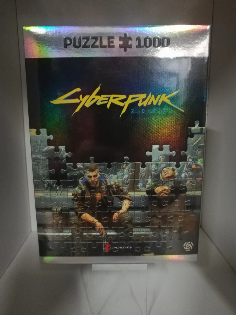PUZZLE 1000 P.- CYBER PUNK 2077 +POSTER+BEG COTTONE
