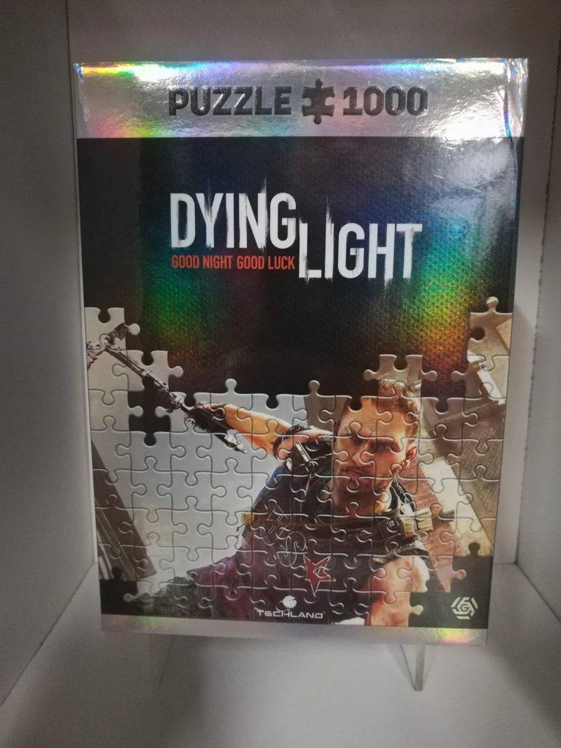 PUZZLE 1000 P.- DYING LIGHT +POSTER+BAG COTTONE